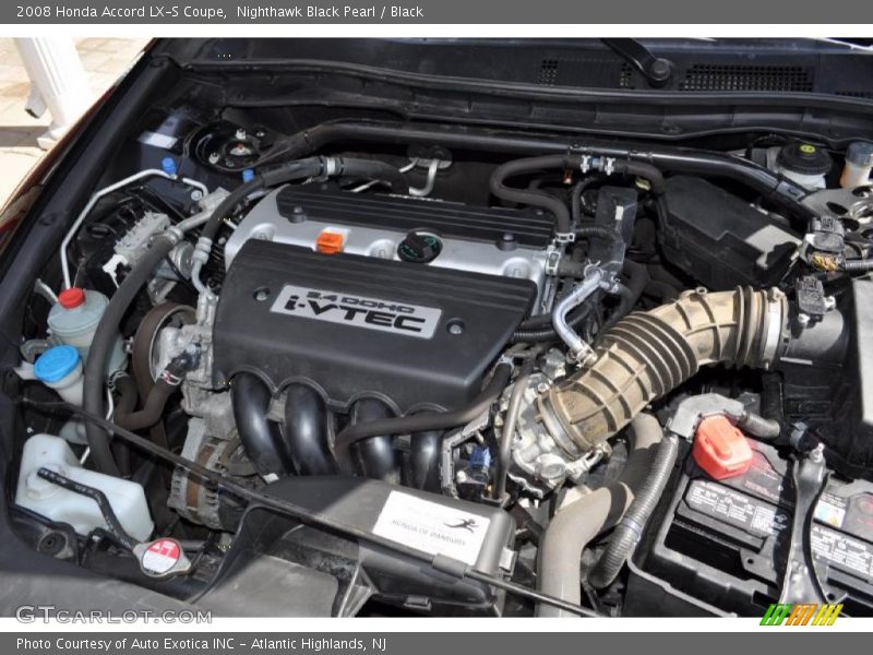  2008 Accord LX-S Coupe Engine - 2.4 Liter DOHC 16-Valve i-VTEC 4 Cylinder
