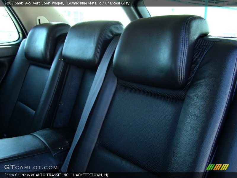 Cosmic Blue Metallic / Charcoal Gray 2003 Saab 9-5 Aero Sport Wagon