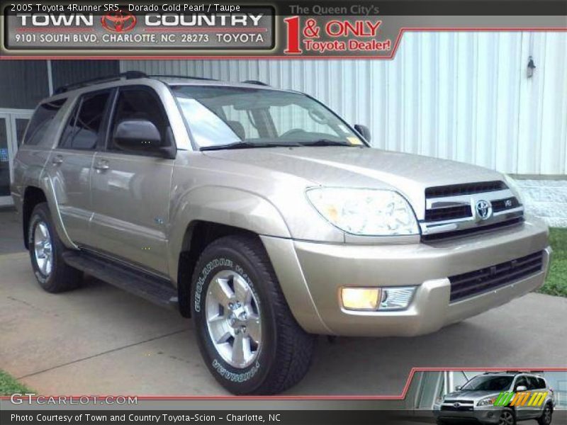 Dorado Gold Pearl / Taupe 2005 Toyota 4Runner SR5