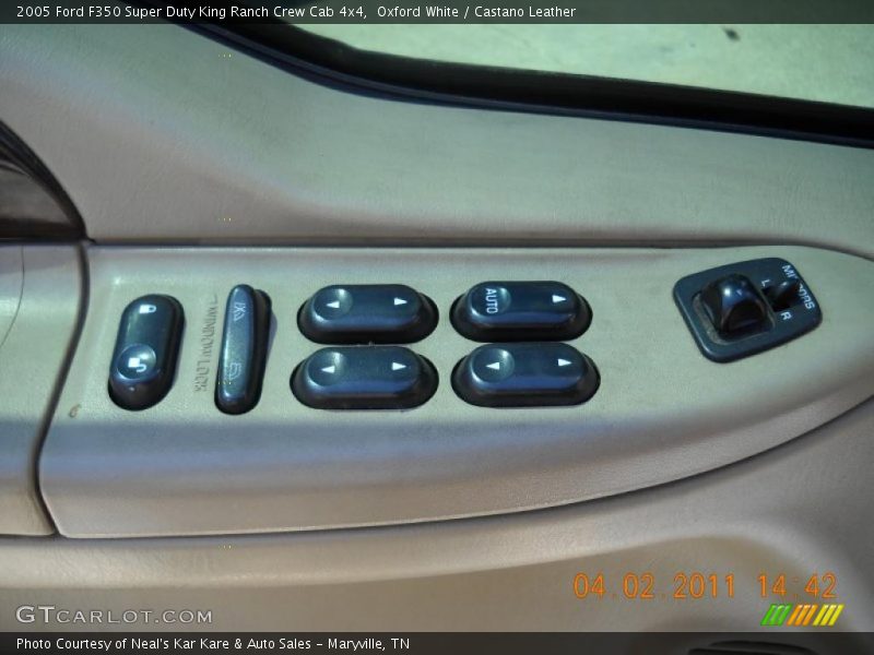 Oxford White / Castano Leather 2005 Ford F350 Super Duty King Ranch Crew Cab 4x4