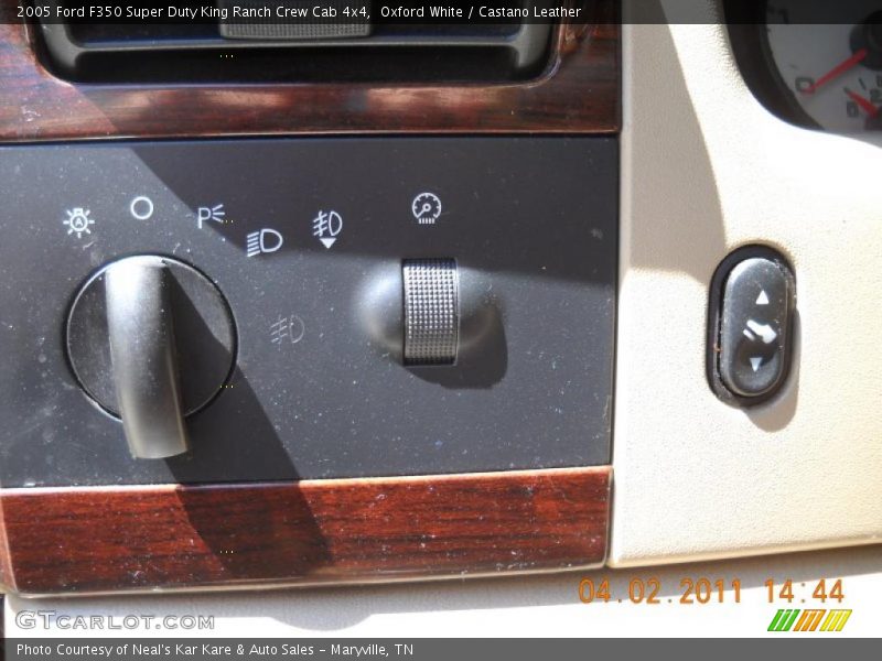 Oxford White / Castano Leather 2005 Ford F350 Super Duty King Ranch Crew Cab 4x4