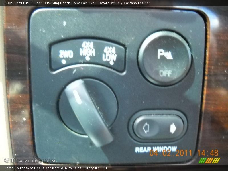 Oxford White / Castano Leather 2005 Ford F350 Super Duty King Ranch Crew Cab 4x4