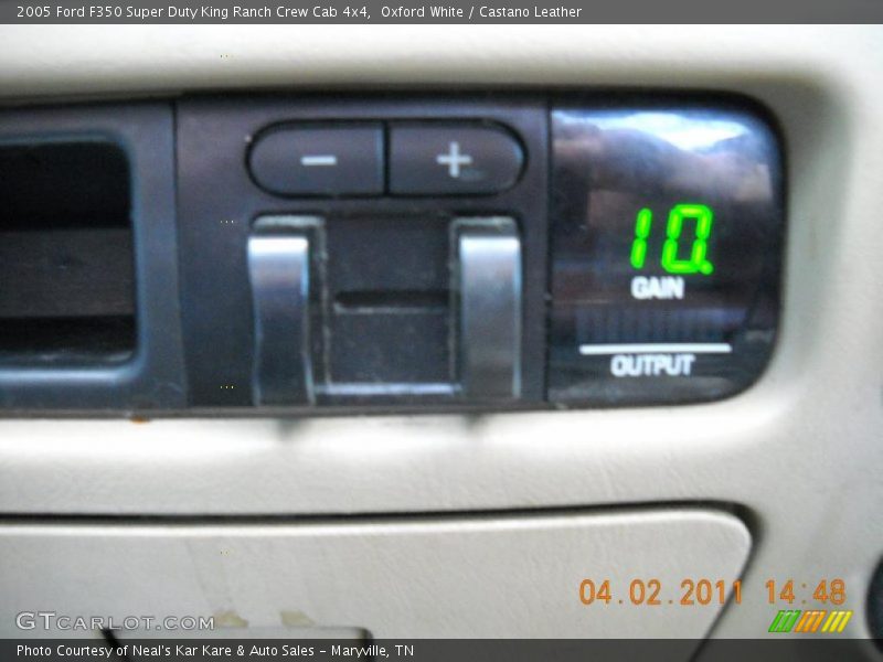 Oxford White / Castano Leather 2005 Ford F350 Super Duty King Ranch Crew Cab 4x4