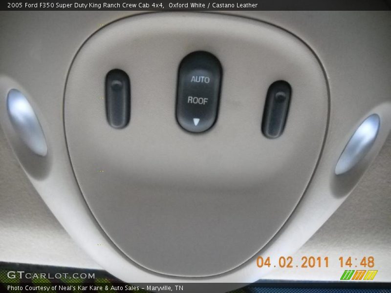Oxford White / Castano Leather 2005 Ford F350 Super Duty King Ranch Crew Cab 4x4