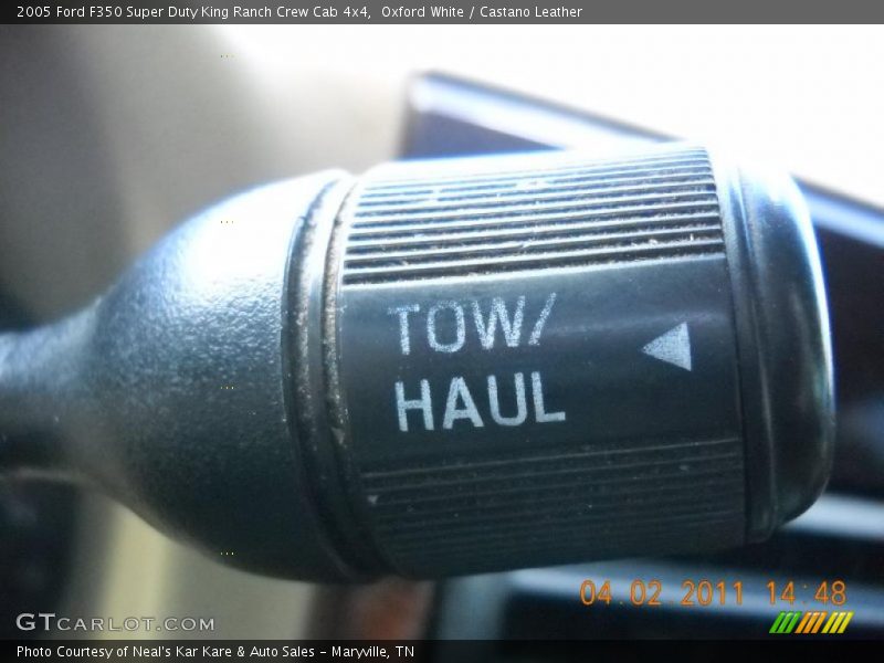 Oxford White / Castano Leather 2005 Ford F350 Super Duty King Ranch Crew Cab 4x4