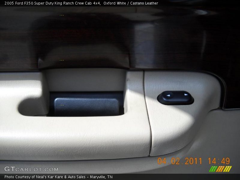 Oxford White / Castano Leather 2005 Ford F350 Super Duty King Ranch Crew Cab 4x4