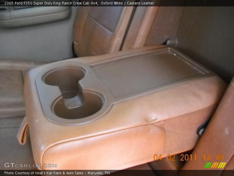 Oxford White / Castano Leather 2005 Ford F350 Super Duty King Ranch Crew Cab 4x4