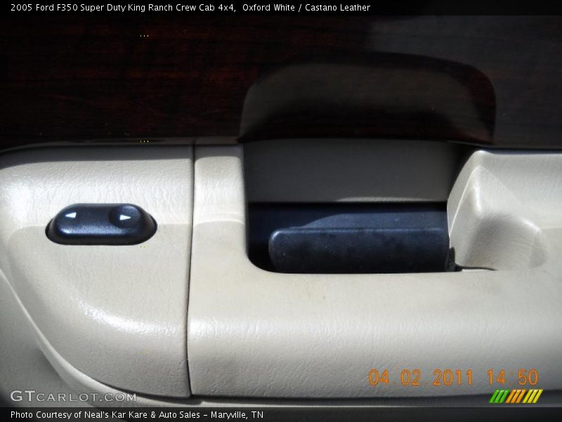 Oxford White / Castano Leather 2005 Ford F350 Super Duty King Ranch Crew Cab 4x4
