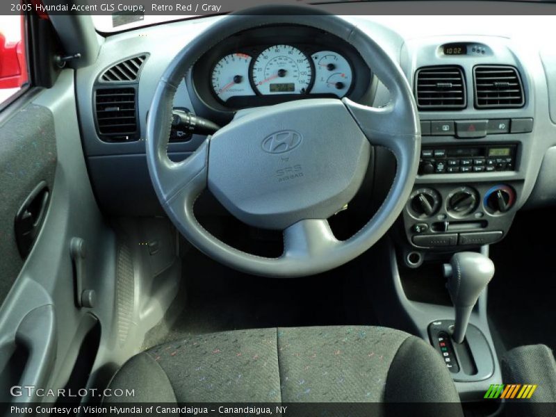  2005 Accent GLS Coupe Steering Wheel