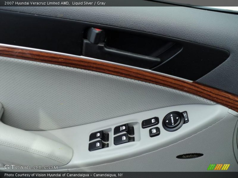 Controls of 2007 Veracruz Limited AWD