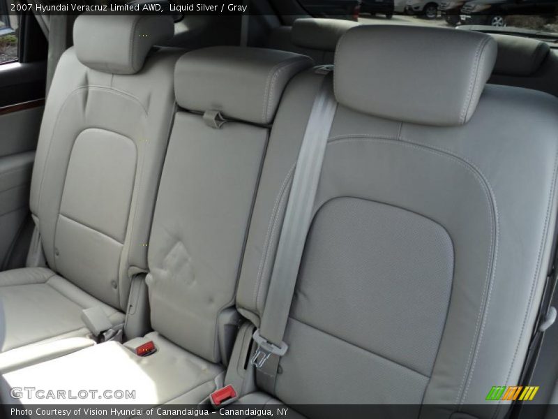  2007 Veracruz Limited AWD Gray Interior
