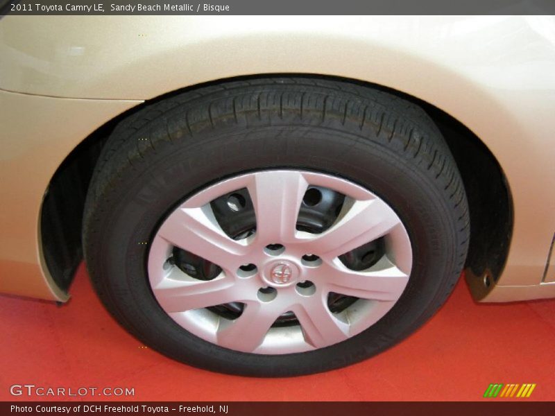 Sandy Beach Metallic / Bisque 2011 Toyota Camry LE