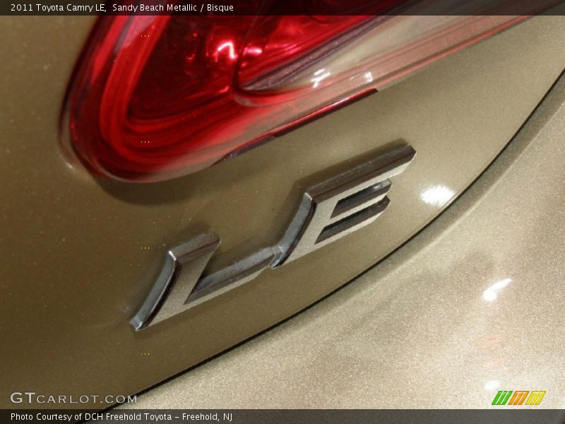 Sandy Beach Metallic / Bisque 2011 Toyota Camry LE