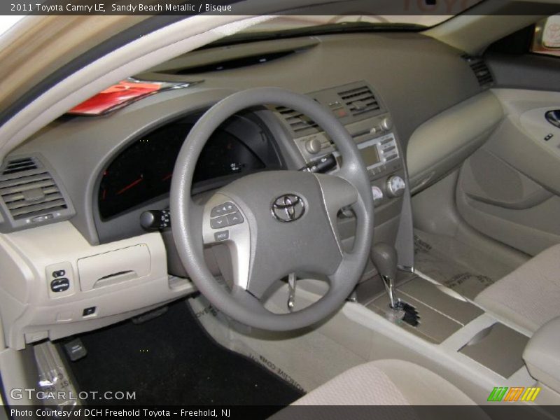 Sandy Beach Metallic / Bisque 2011 Toyota Camry LE