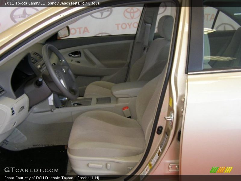 Sandy Beach Metallic / Bisque 2011 Toyota Camry LE