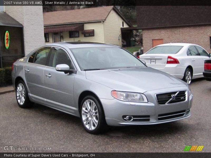 Silver Metallic / Anthracite Black 2007 Volvo S80 V8 AWD