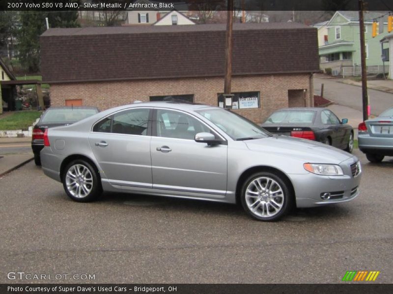 Silver Metallic / Anthracite Black 2007 Volvo S80 V8 AWD