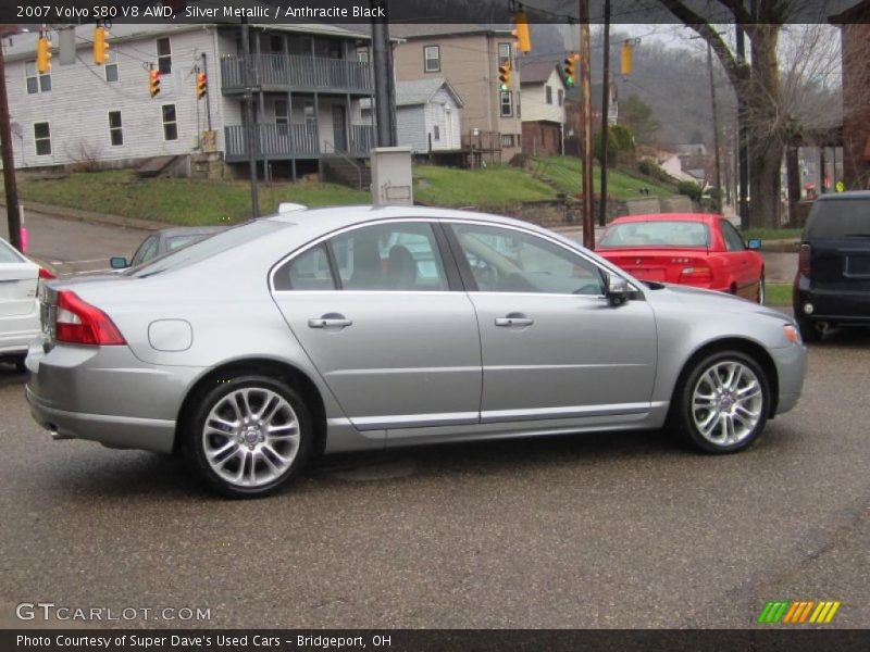 Silver Metallic / Anthracite Black 2007 Volvo S80 V8 AWD