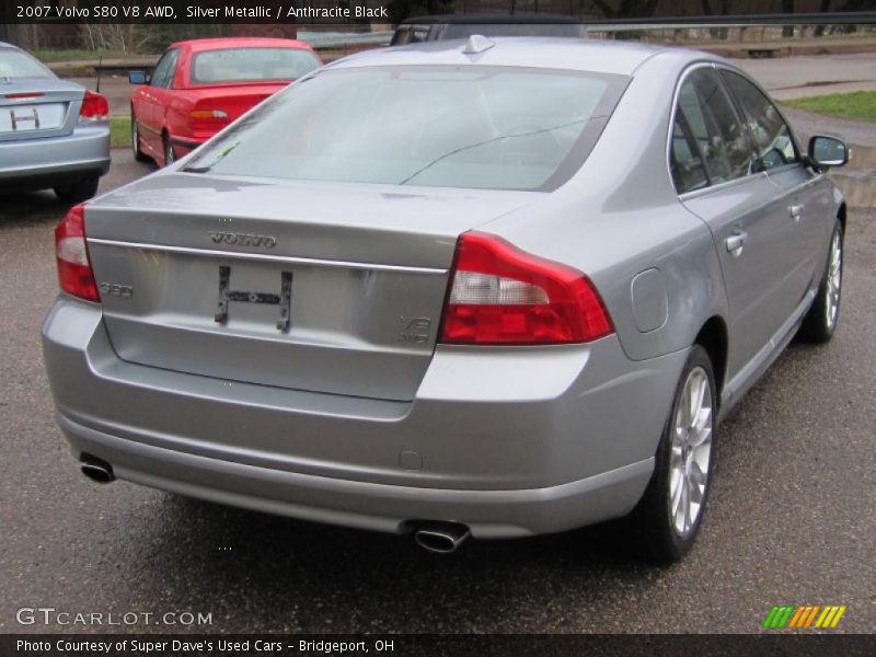 Silver Metallic / Anthracite Black 2007 Volvo S80 V8 AWD