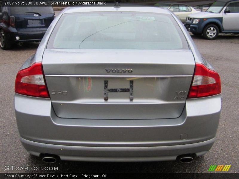 Silver Metallic / Anthracite Black 2007 Volvo S80 V8 AWD