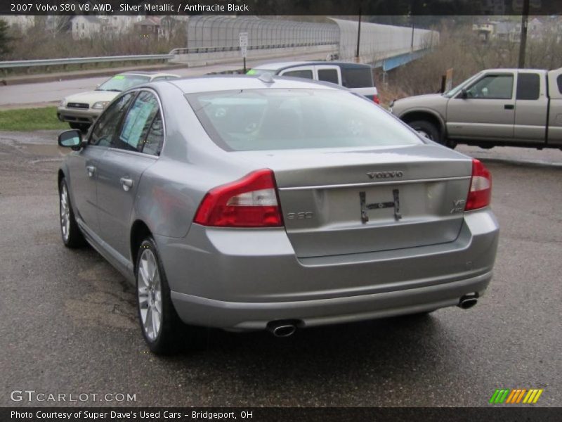 Silver Metallic / Anthracite Black 2007 Volvo S80 V8 AWD