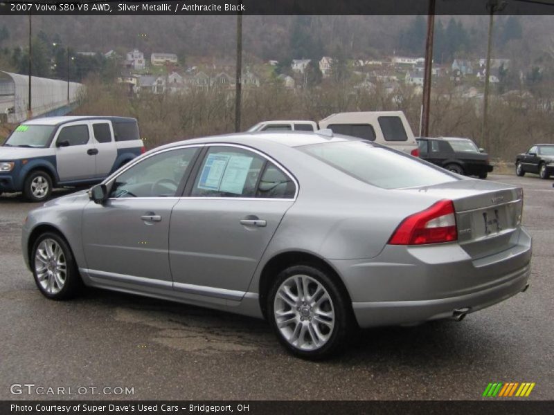 Silver Metallic / Anthracite Black 2007 Volvo S80 V8 AWD