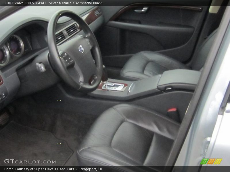 Silver Metallic / Anthracite Black 2007 Volvo S80 V8 AWD