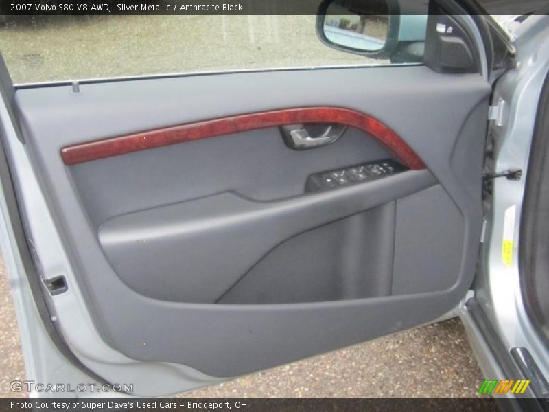 Silver Metallic / Anthracite Black 2007 Volvo S80 V8 AWD
