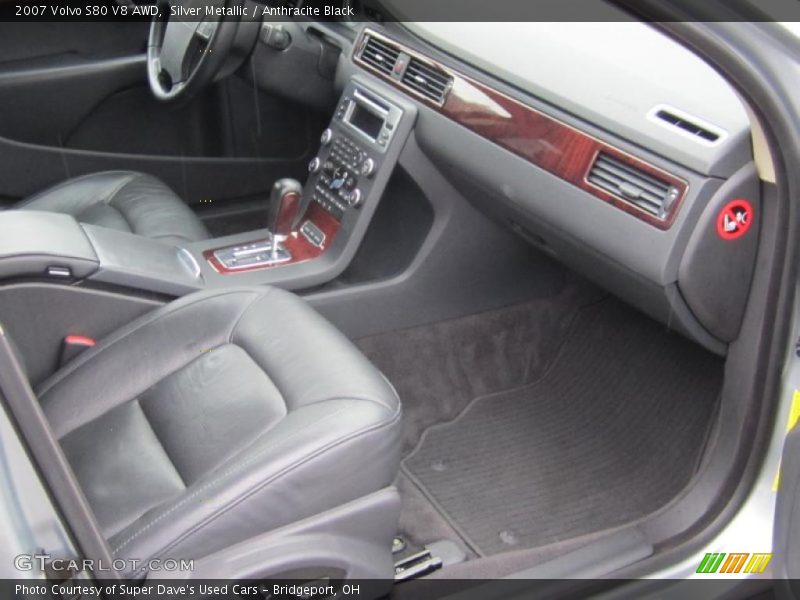 Silver Metallic / Anthracite Black 2007 Volvo S80 V8 AWD