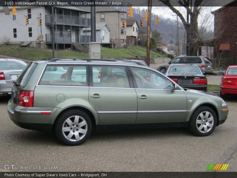 Fresco Green Metallic / Beige 2003 Volkswagen Passat GLX Wagon
