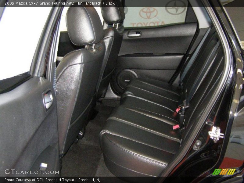 Brilliant Black / Black 2009 Mazda CX-7 Grand Touring AWD