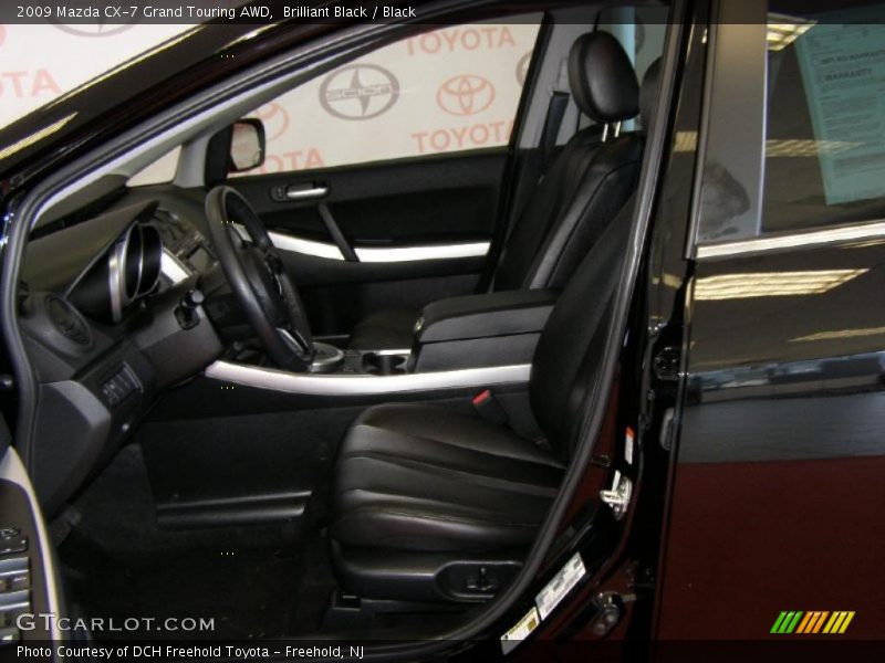 Brilliant Black / Black 2009 Mazda CX-7 Grand Touring AWD