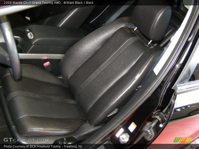 Brilliant Black / Black 2009 Mazda CX-7 Grand Touring AWD