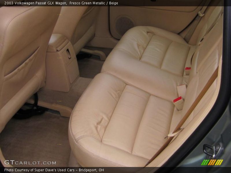  2003 Passat GLX Wagon Beige Interior