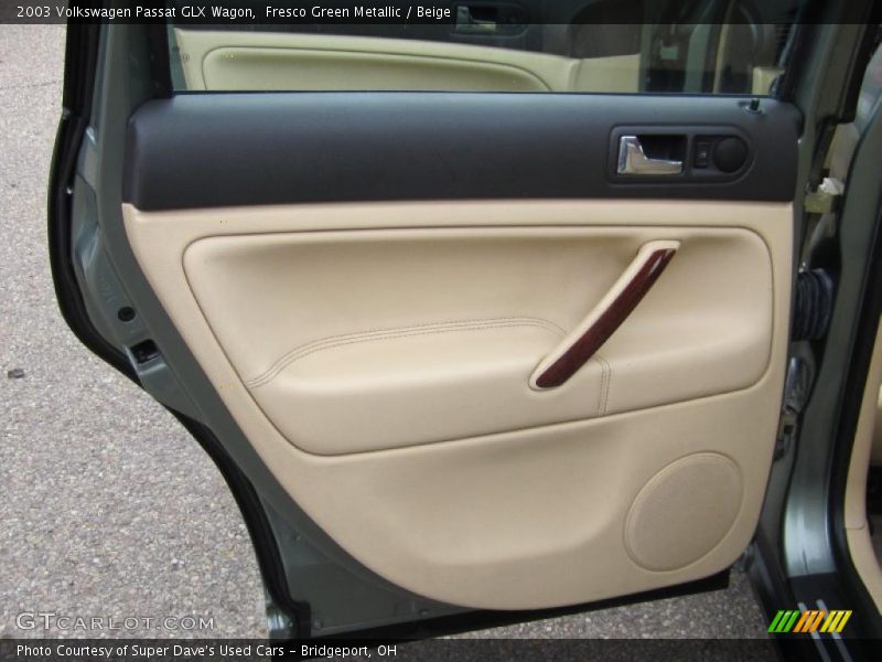 Door Panel of 2003 Passat GLX Wagon