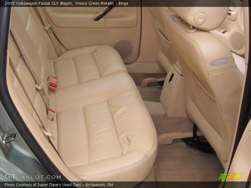  2003 Passat GLX Wagon Beige Interior