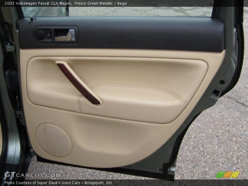 Door Panel of 2003 Passat GLX Wagon