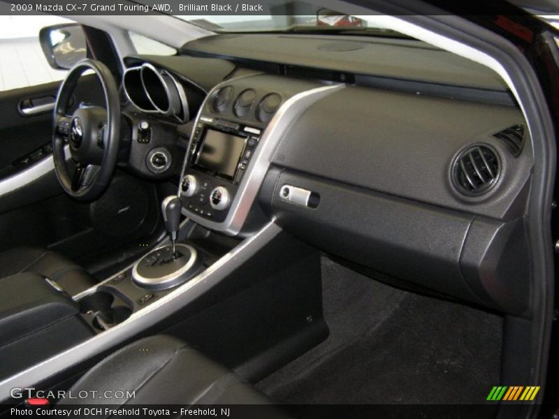 Brilliant Black / Black 2009 Mazda CX-7 Grand Touring AWD