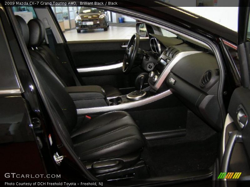 Brilliant Black / Black 2009 Mazda CX-7 Grand Touring AWD