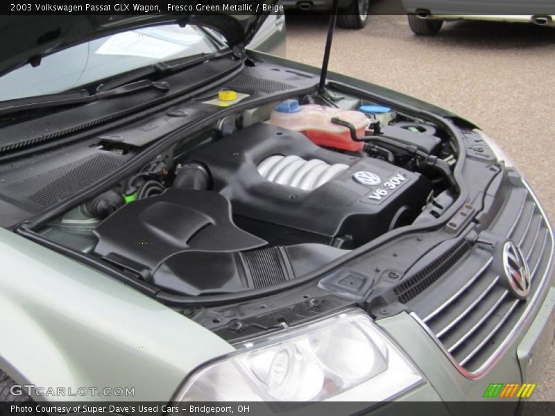  2003 Passat GLX Wagon Engine - 2.8 Liter DOHC 30-Valve V6