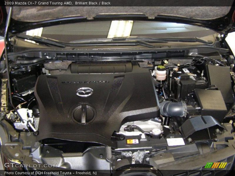 Brilliant Black / Black 2009 Mazda CX-7 Grand Touring AWD