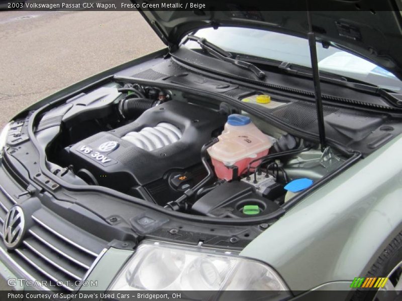  2003 Passat GLX Wagon Engine - 2.8 Liter DOHC 30-Valve V6
