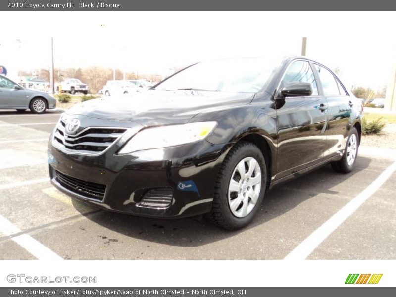Black / Bisque 2010 Toyota Camry LE