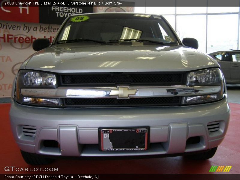 Silverstone Metallic / Light Gray 2008 Chevrolet TrailBlazer LS 4x4