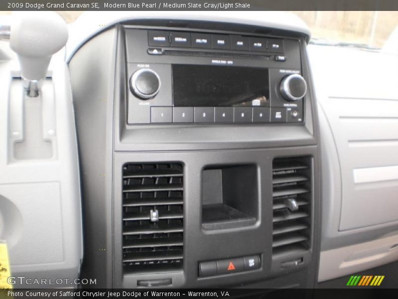 Modern Blue Pearl / Medium Slate Gray/Light Shale 2009 Dodge Grand Caravan SE