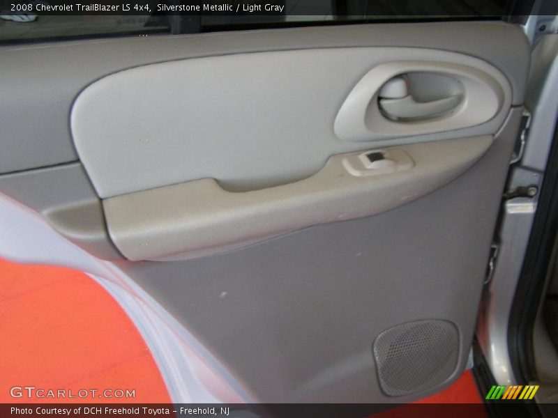 Silverstone Metallic / Light Gray 2008 Chevrolet TrailBlazer LS 4x4
