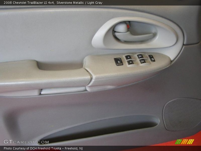 Silverstone Metallic / Light Gray 2008 Chevrolet TrailBlazer LS 4x4