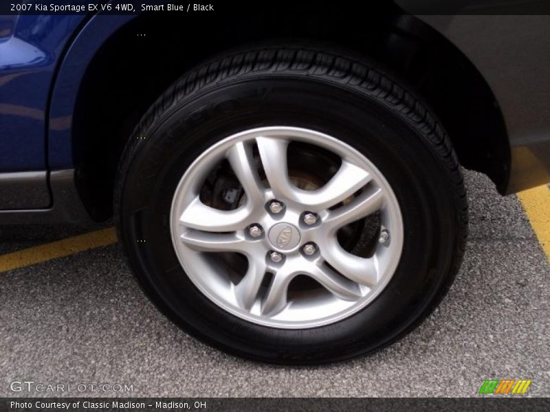 Smart Blue / Black 2007 Kia Sportage EX V6 4WD