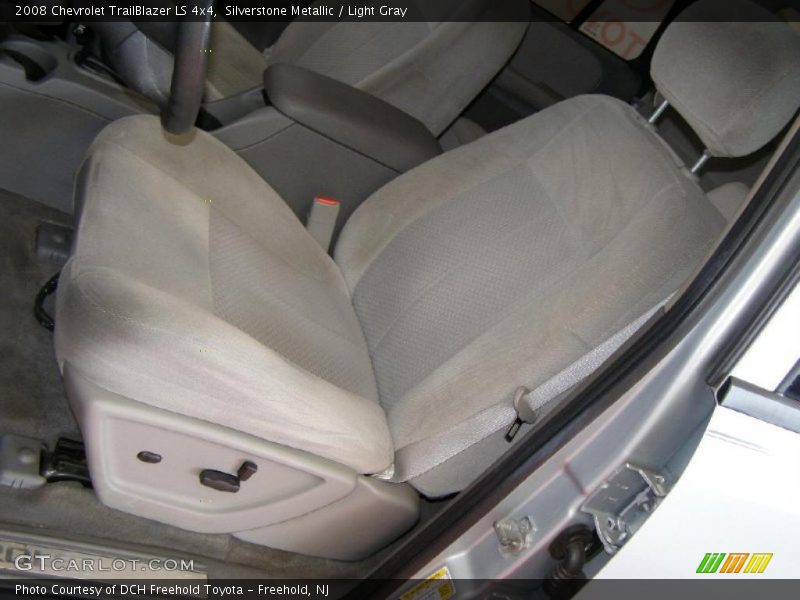 Silverstone Metallic / Light Gray 2008 Chevrolet TrailBlazer LS 4x4