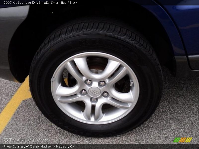 Smart Blue / Black 2007 Kia Sportage EX V6 4WD